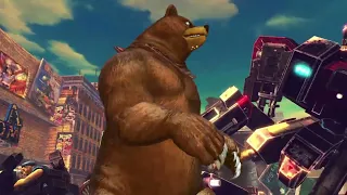 Street Fighter X Tekken Kuma Intro Win Poses 