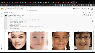 Age and Gender Detection Using Classification and Regression Deep Learning Project