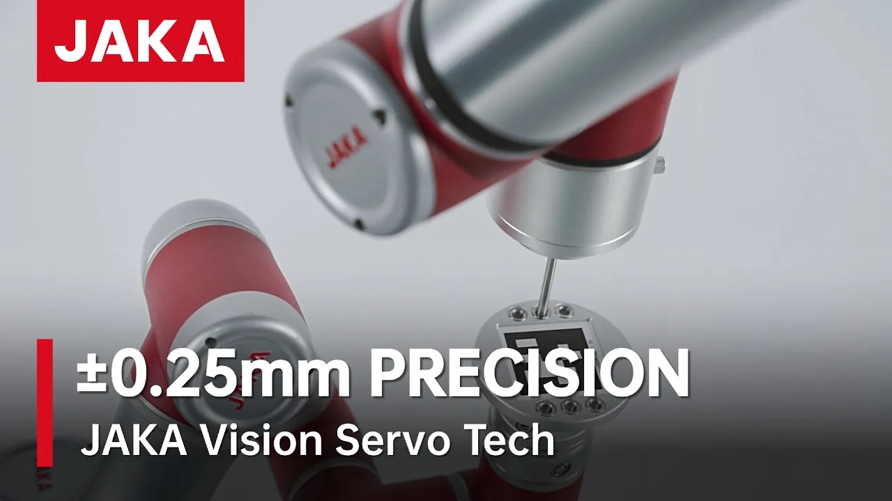 JAKA robotic pin-hole assembly video
