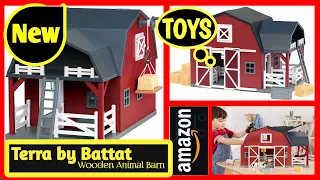 Terra by Battat - Wooden Animal Barn