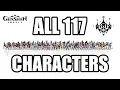 All 117 Characters Specialist Dance before Snezhnaya Genshin Impact