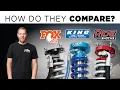 How do Ride Shocks compare to Fox and King