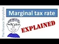 Marginal tax rate