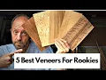 5 Veneers You Should Be Using In Your Woodworking Projects