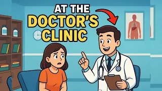 at the doctor s clinic english conversation for beginners learn english speaking practice
