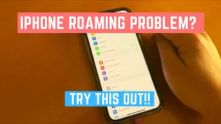 T-Mobile AT T International Roaming Problem on iPhone Try this