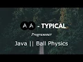 Java Ball Physics