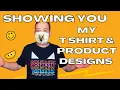 Showing You My Wolves Designs T Shirts Merchandise
