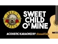 Download Lagu Sweet Child O' Mine - Guns N' Roses (Acoustic Guitar Karaoke Version)