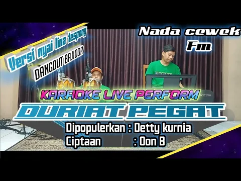 Download MP3 Duriat pegat karaoke versi nyai lina (Detty kurnia) nada cewe Fm