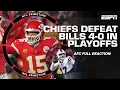 AFC FULL REACTION Chiefs advance to Super Bowl LIX Bills fall 0-4 in playoffs NFL PrimeTime