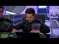Leo attacks the lab rats space colony