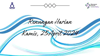 Download RENUNGAN HARIAN HKBP CIJANTUNG | Kamis, 25 April 2024 MP3