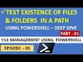 How To Test a Path EP 05 Efficient Automatic File Management With PowerShell