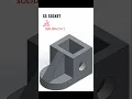 CS Socket SolidWorks 3D Part Modeling