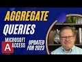 Enhancing Your Data Analysis with Aggregate Queries in Access