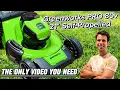 Greenworks PRO 80v Lawnmower Assembly Demo and Review - New Model 2025 Self-Propelled 21