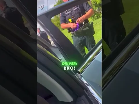 Cop Tries to Frame Driver