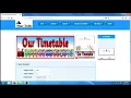 Online Timetable Management System Student Projects