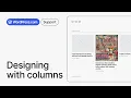 How to Use the WordPress Columns Block for Better Layouts