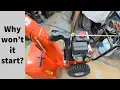 Ariens snowblower hard starting carburetor cleaning