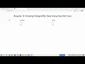 Angular 12 Showing PostgreSQL Data Using ASP NET Core Web API