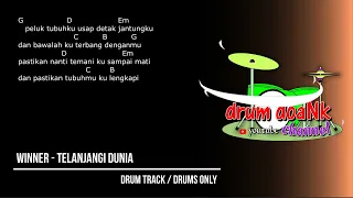 winner telanjangi dunia drums only chord gitar u0026 lirik 