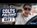 Colts vs Falcons Joint Practice DAY 1 Report Takeaways etc