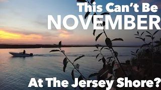 Is This November or July A Mild Fall Sunset on Barnegat Bay Toms River NJ Lavallette