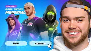 LIVE 🔴 IRL STREAMING ICON SKIN EVENT IN LONDON!