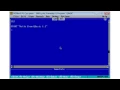 QBasic Tutorial 1 Getting Started Free Download QB64 Program 1 Hello World Download Link