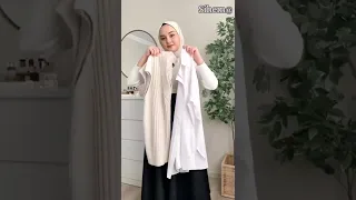 تنسيق ملابس للمحجبات شتاء 2022 