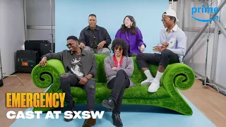 emergency the cast and crew at sxsw prime video