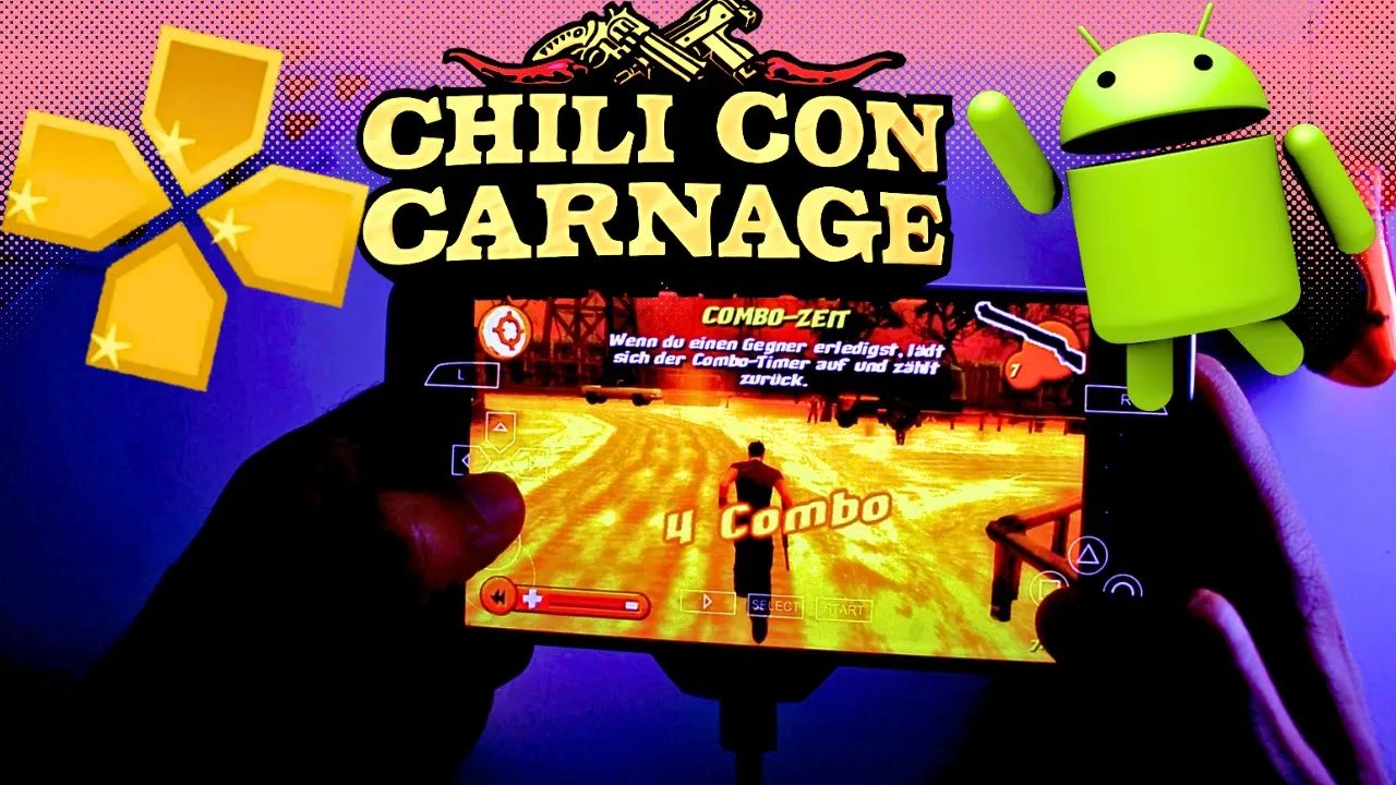 Chili Con Carnage Gameplay Android - PPSSPP Gold - PSP Emulator Android