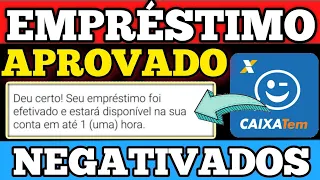 CAIXA TEM APROVANDO EMPRÉSTIMO PARA NEGATIVADOS! VEJA O PASSO A PASSO DE QUEM CONSEGUIU FAZER.