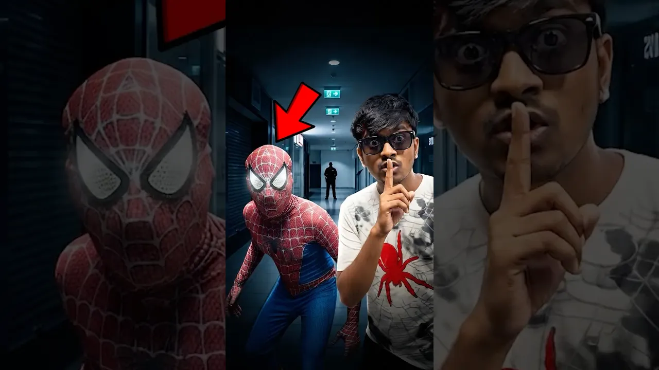 Spiderman in Mall
