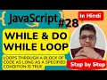JavaScript While Loop Do While Loop in JavaScript JavaScript Tutorial in Hindi 28