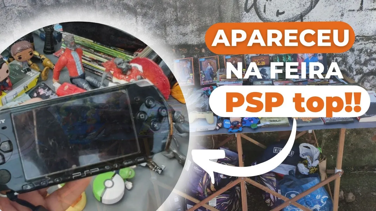 CAÇADA GAMER#245 - PSP no precinho, heatset hotwells é muito mais