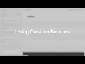 Using Custom Sources YOOtheme Documentation Joomla