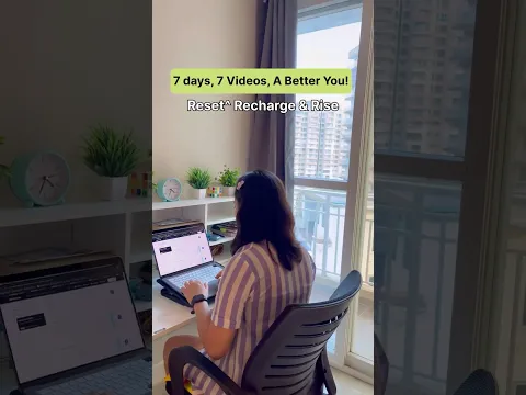 7-day video challenge for a better, refreshed you! #motivation #money #inspirational #business #life