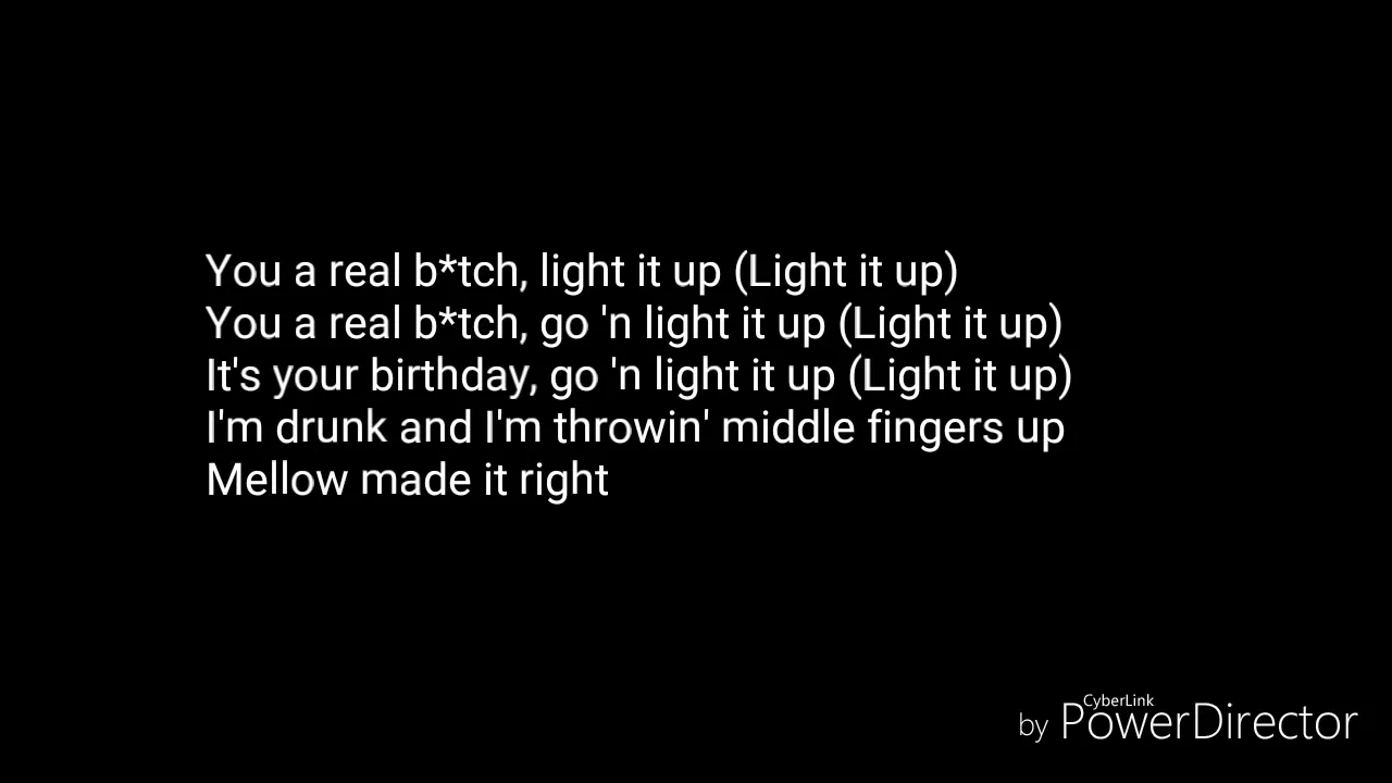 Marshmello, Tyga & Chris Brown - Light It Up (Lyric Video)