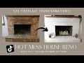 HOW TO GERMAN SMEAR A FIREPLACE HOT MESS HOUSE RENOVATION BUDGET FIREPLACE MAKEOVER