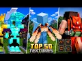 TOP 50 Minecraft Bedrock Texture Packs