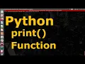 02 - Python print function