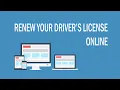 Renewing Your Driver s License Online