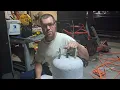 how to get a propane tank to seal