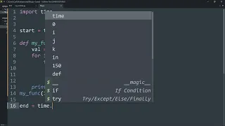 How do I get time of a Python program s execution