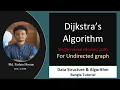 Dijkstra s Algorithm for Undirected graph Data Structure Algorithm Bangla Tutorial