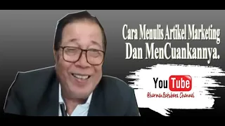 Cara Mastah Menulis Artikel Marketing