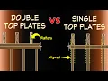 Double Vs Single Top Plate What Every Builder Must Know